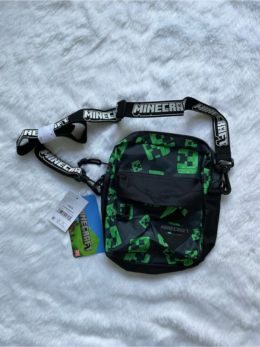 Minecraft Crossbody Bag New